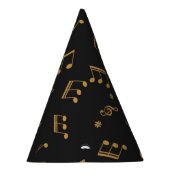 Chapeaux De Fètes Motif musical (Droite)