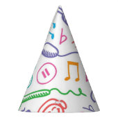 Chapeaux De Fètes Motif musical (Gauche)