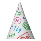 Chapeaux De Fètes Motif musical (Droite)