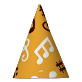Chapeaux De Fètes Motif musical (Droite)