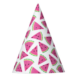 Chapeaux De Fètes Motif pastèque