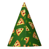 Chapeaux De Fètes motif pour les amateurs de pizzas cool (Dos)