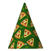 Chapeaux De Fètes motif pour les amateurs de pizzas cool (Droite)