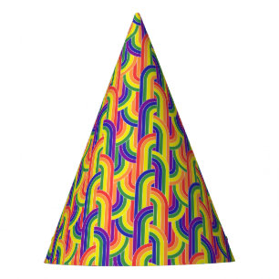 Chapeaux De Fètes Motif Rainbow moderne