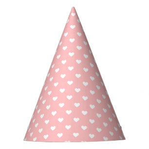 Chapeaux De Fètes Motif rose mignon de coeur