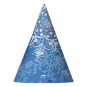 Chapeaux De Fètes Motif Snowflake (Gauche)