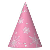 Chapeaux De Fètes Motif Snowflake (Gauche)