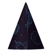 Chapeaux De Fètes Motif spatial (Dos)