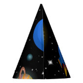 Chapeaux De Fètes Motif spatial (Dos)