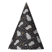 Chapeaux De Fètes Motif tropical de paresse de bébé (Gauche)