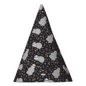 Chapeaux De Fètes Motif tropical de paresse de bébé (Droite)