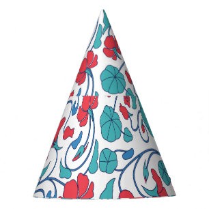 Chapeaux De Fètes Motif vintage arabe floral sans couture.