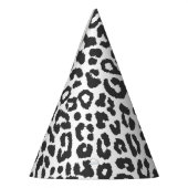 Chapeaux De Fètes Motifs noirs et blancs de peau d'animal (Gauche)