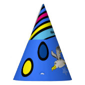 Chapeaux De Fètes Mouette de bande dessinée avec les étoiles et les (Gauche)