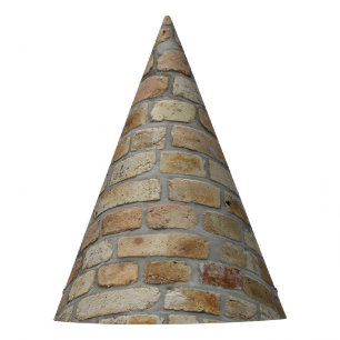 Chapeaux De Fètes Mur Brown en briques Un design novateur