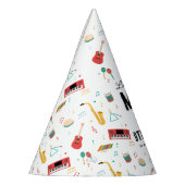 Chapeaux De Fètes Musical Instruments Music Theme Birthday Party (Gauche)