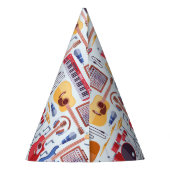 Chapeaux De Fètes Musique Anniversaire Partie Instruments de musique (Dos)