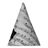 Chapeaux De Fètes Musique et anniversaire argentés de masques de (Droite)