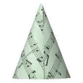 Chapeaux De Fètes Musique verte et masques grecs de théâtre (Dos)