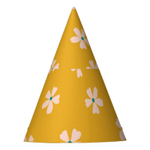 Chapeaux De Fètes Mustard floral : vintage ditsy blender