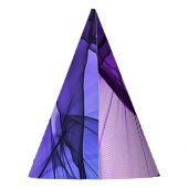 Chapeaux De Fètes Mystical Layer of Chiffon Scarves Plum (Dos)