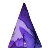 Chapeaux De Fètes Mystical Layer of Chiffon Scarves Plum (Droite)