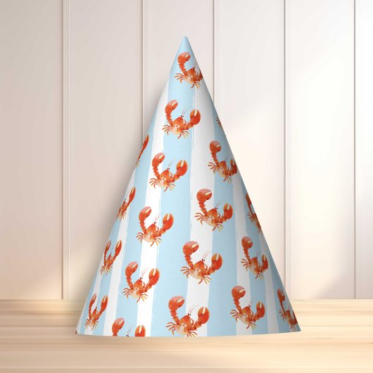 Chapeaux De Fètes Nautical Lobster Kids Birthday