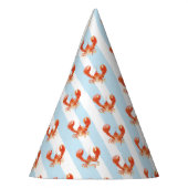 Chapeaux De Fètes Nautical Lobster Kids Birthday (Gauche)