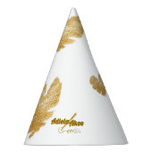 Chapeaux De Fètes Né à Shine White Party Casquettes (Droite)