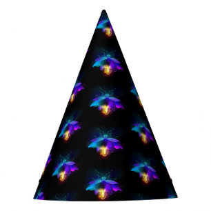 Chapeaux De Fètes Neon Firefly sur noir
