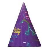 Chapeaux De Fètes Neon Glow Disco Dance Anniversaire (Droite)