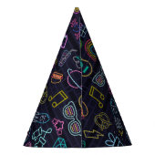 Chapeaux De Fètes Neon Purim (Dos)