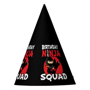 Chapeaux De Fètes Ninja Anniversaire Thème de fête - Anniversaire Ni