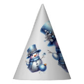 Chapeaux De Fètes Noël Snowman Élégant Vacances d'hiver (Gauche)