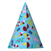 Chapeaux De Fètes Nom Cute Pool Anniversaire (Dos)