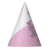 Chapeaux De Fètes Nom personnalisé 3e anniversaire Cheval rose avec  (Gauche)