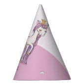 Chapeaux De Fètes Nom personnalisé 3e anniversaire Cheval rose avec  (Droite)