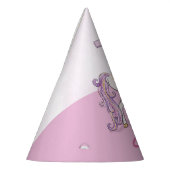 Chapeaux De Fètes Nom personnalisé 7e anniversaire Cheval rose avec  (Gauche)