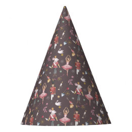 Chapeaux De Fètes Nom personnalisé Nutcracker Ballet Ballerina Noël