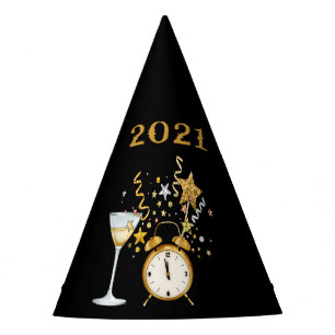 Chapeaux De Fètes Nouvel An noir 2021