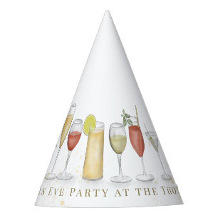 Chapeaux De Fètes Nouvel An Réveillé Whimsical Cute Fun Cocktails Fu