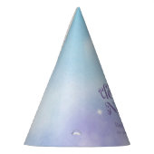 Chapeaux De Fètes Nuage neuf violet fête d'anniversaire (Gauche)
