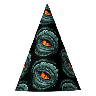 Chapeaux De Fètes Œil de prédateur reptile primal