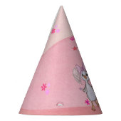 Chapeaux De Fètes Oie bête 1er anniversaire Bow rose (Gauche)