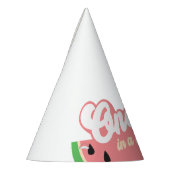 Chapeaux De Fètes One In a Melon Premier Casquette de fête d'anniver (Gauche)