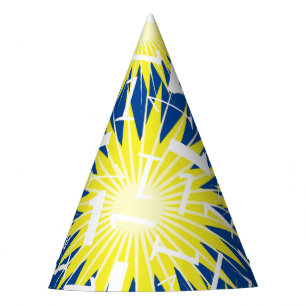 Chapeaux De Fètes Onederderful Cute coloré 1er anniversaire fête