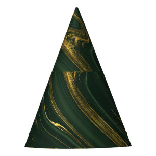 Chapeaux De Fètes Onyx Vert Luxueux : Marbre D'Or.