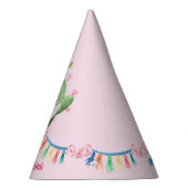 Chapeaux De Fètes Ooh La Llama - Llama & Cactus Aquarelle rose (Droite)
