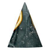 Chapeaux De Fètes orange juteuse positive pour l'humeur vitaminée (Dos)