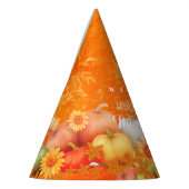 Chapeaux De Fètes Orange Thanksgiving d'automne (Gauche)